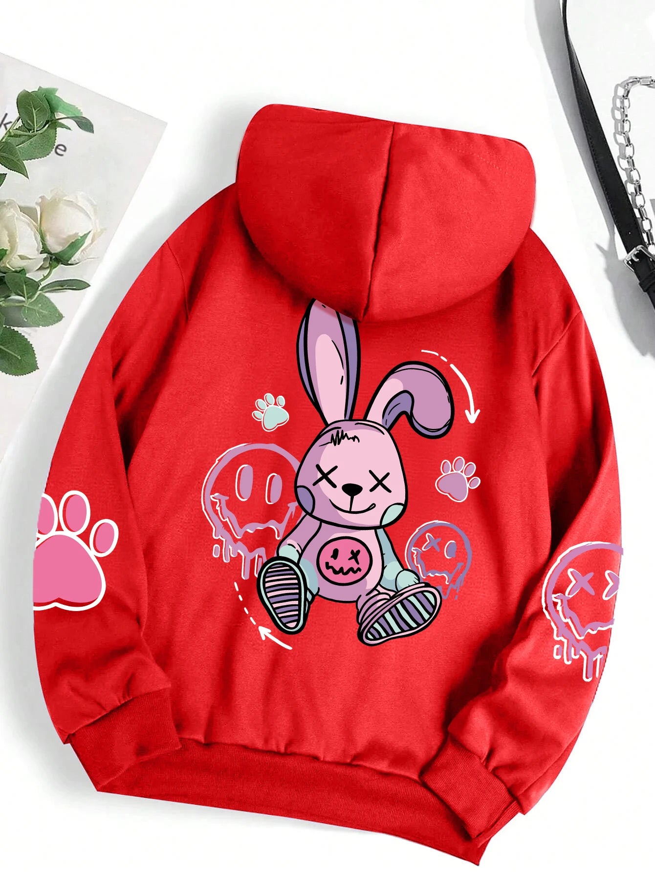 Poppy | Casual Printed Female Hoodies