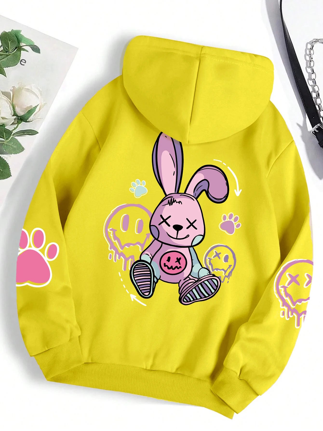 Poppy | Casual Printed Female Hoodies