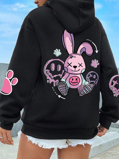 Poppy | Casual Printed Female Hoodies