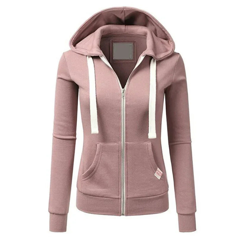 Olivia | Autumn Winter Women's Zipper Hoodie