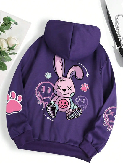 Poppy | Casual Printed Female Hoodies
