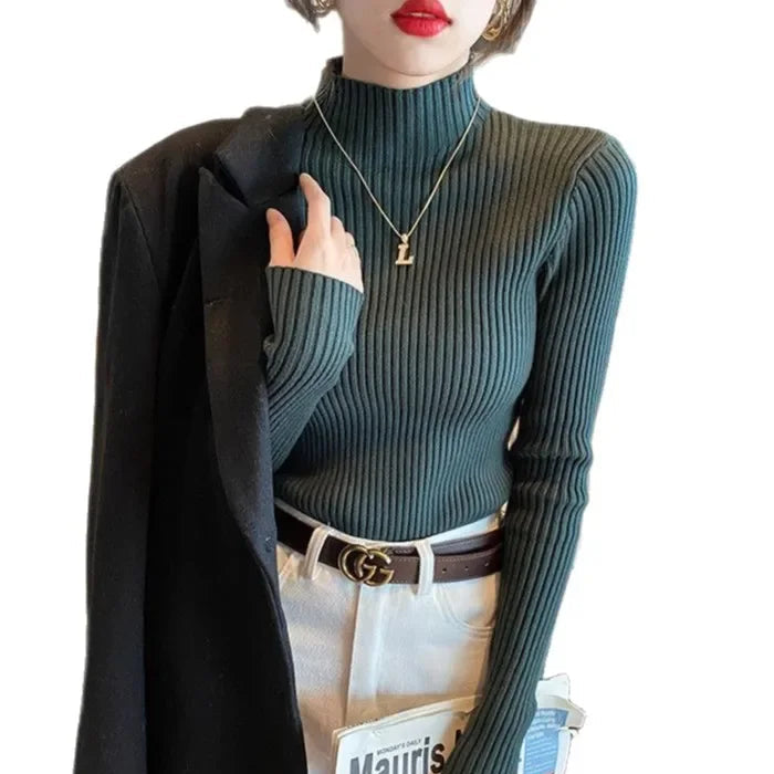 Sophie | Half Collar Winter Top