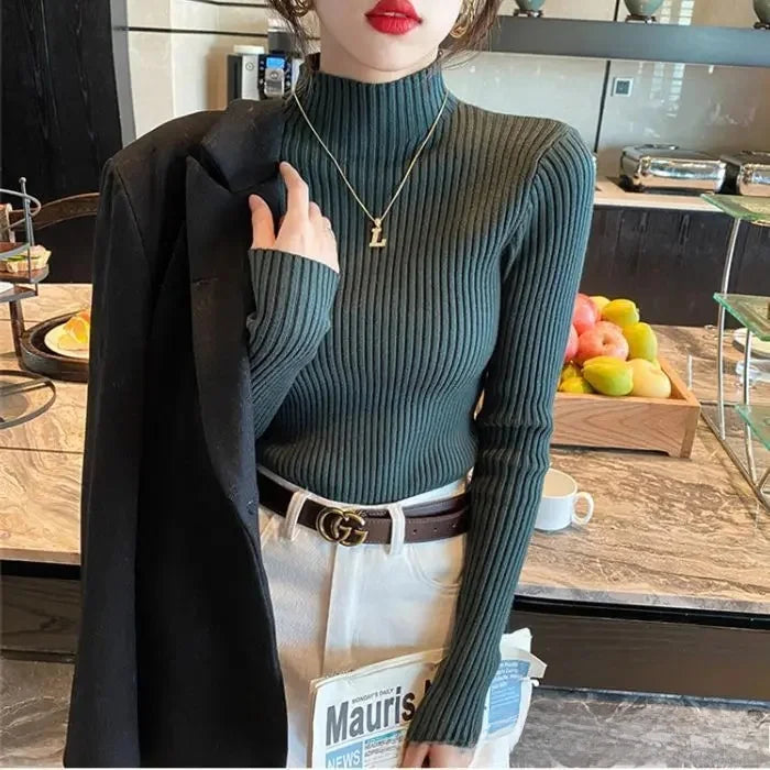 Sophie | Half Collar Winter Top