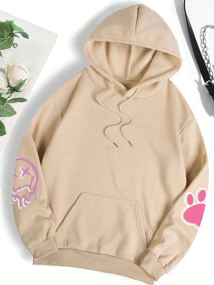 Poppy | Casual Printed Female Hoodies
