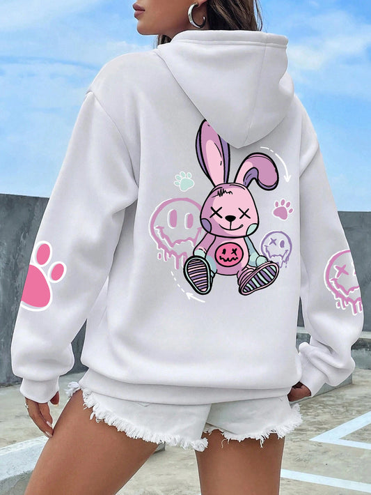 Poppy | Casual Printed Female Hoodies