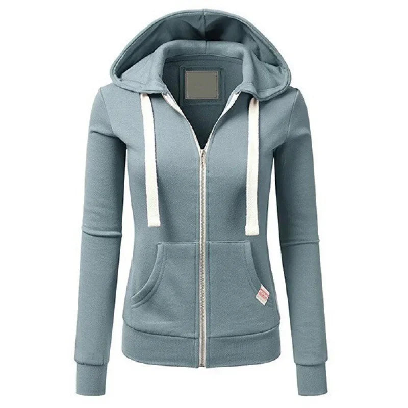 Olivia | Autumn Winter Women's Zipper Hoodie