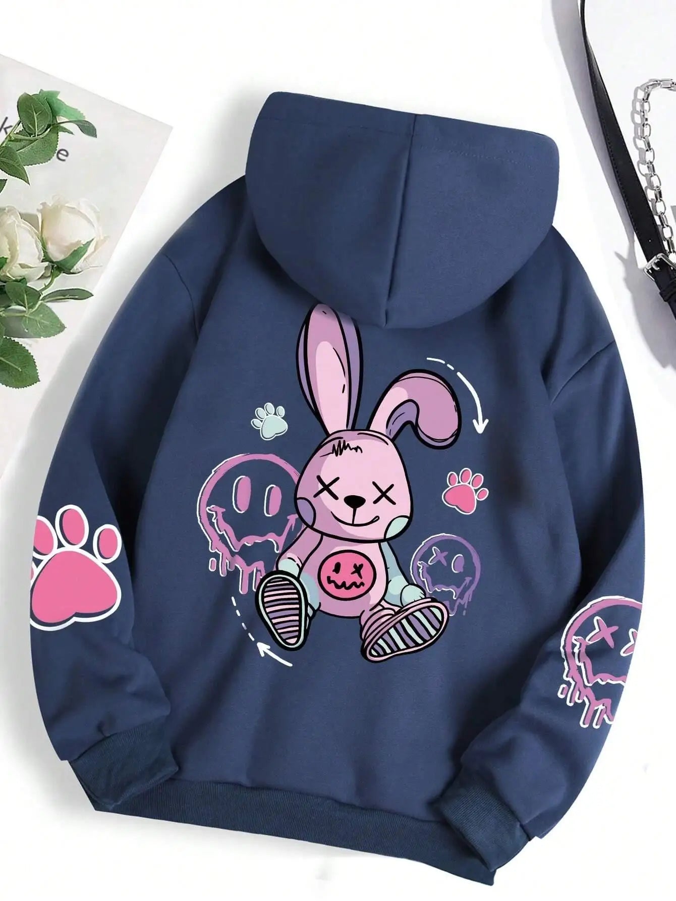 Poppy | Casual Printed Female Hoodies