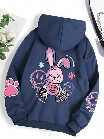 Poppy | Casual Printed Female Hoodies