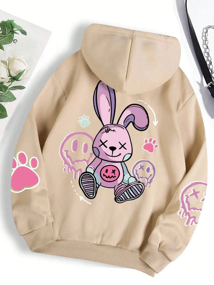 Poppy | Casual Printed Female Hoodies