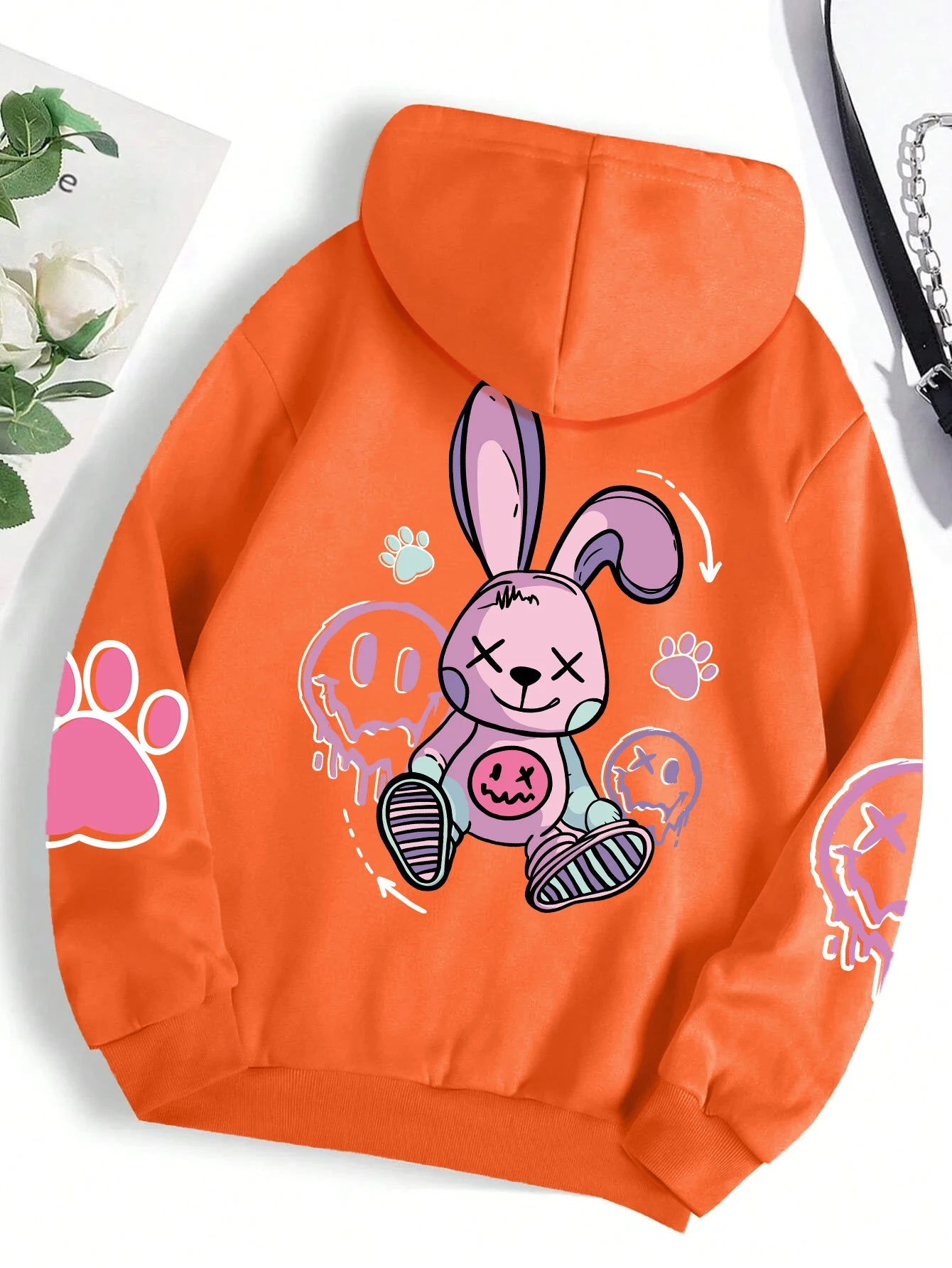 Poppy | Casual Printed Female Hoodies