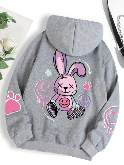 Poppy | Casual Printed Female Hoodies