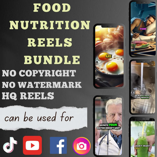 Food Nutrition Short Video  Bundle